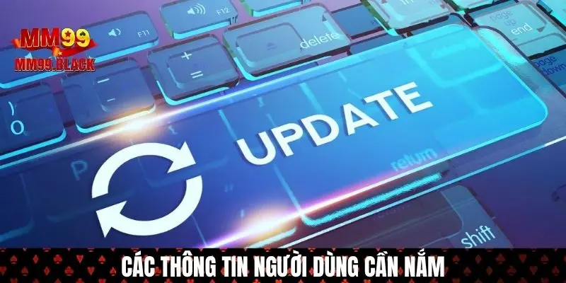 Nhà cái cung cấp cho bạn thông tin gì khi bảo trì