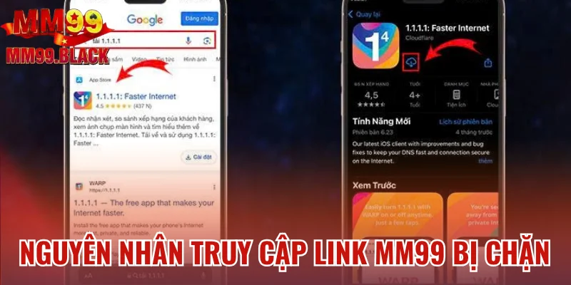 Nguyên nhân truy cập link MM99 bị chặn