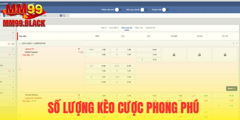 UG thể thao đa dạng kèo cược tỷ lệ ăn cao